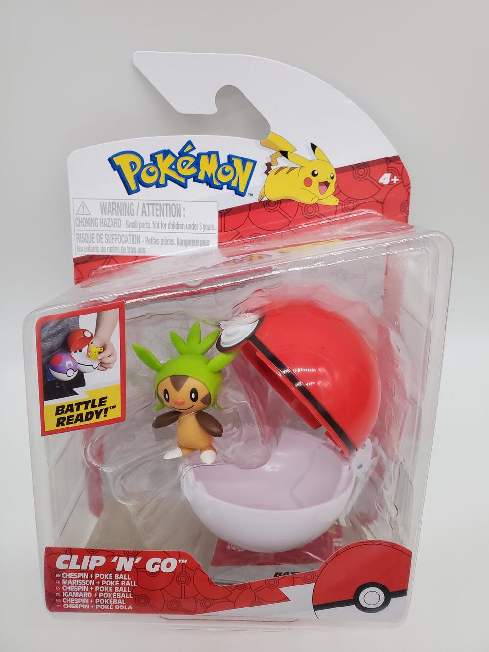 Pokemon Clip and Go Figure - Chespin